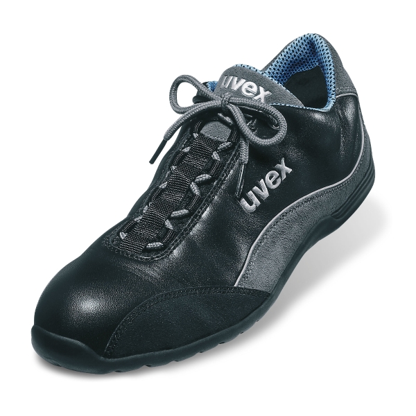 Scarpa bassa uvex motorsport 9496 S1 SRA, numero 46, nero/ grigio