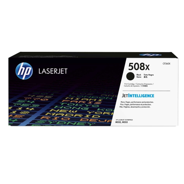 TONER CARTRIDGE, HP CF360X FOR M553, BLACK