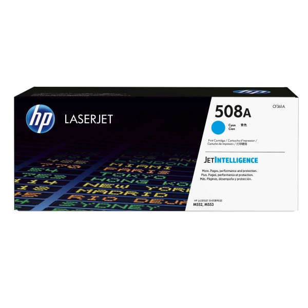 TONER CARTRIDGE, HP CF361A FOR M553, CYAN