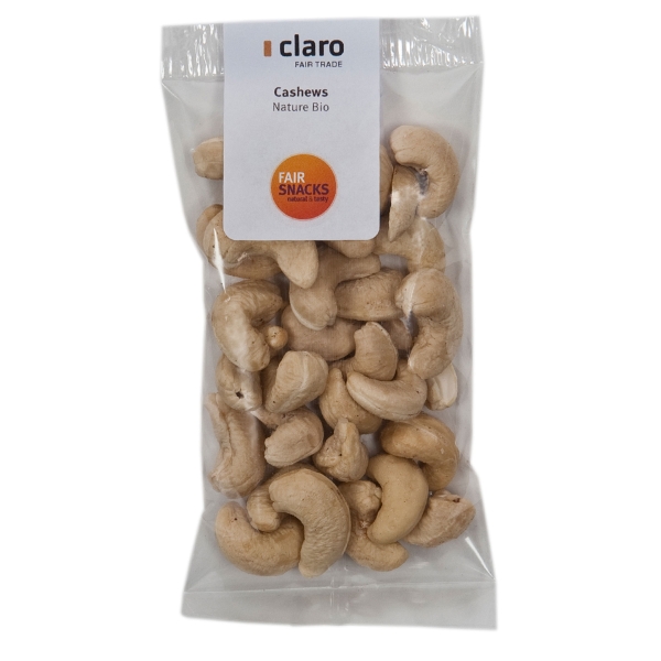 Fairsnacks Cashews Nature Bio Claro 30 g, Packung à 15 Stück