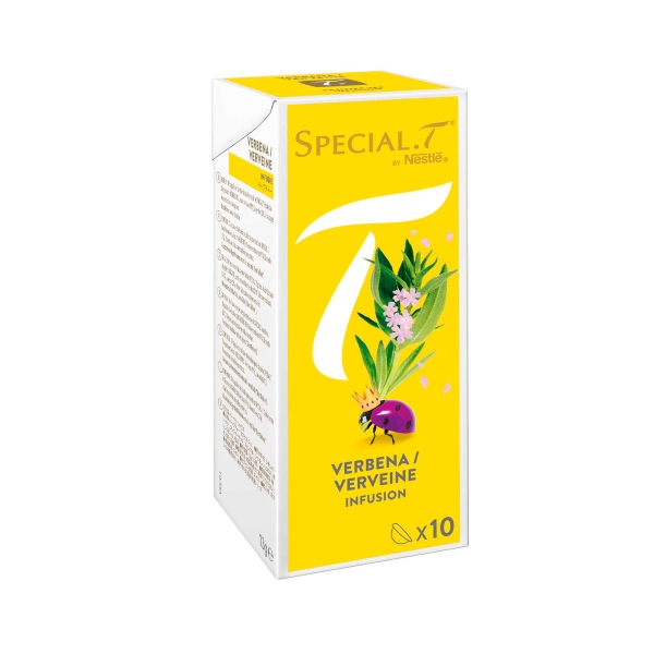 SPECIAL.T Verbena, Biologischer Kräutertee ohne Tein, Pack à 10 Kapseln