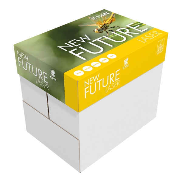 RAMETTE 500 FEUILLES PAPIER BLANC REPRO NEW FUTURE LASER 80G A4