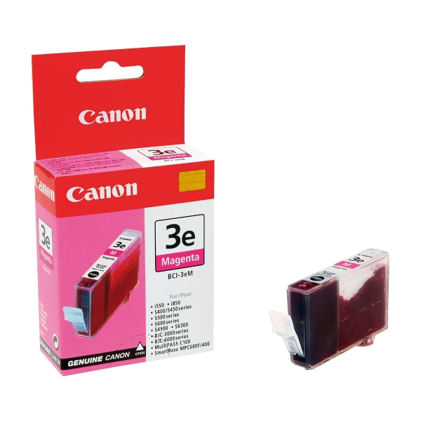 Tintenpatrone Canon BCI-3EM, 390 Seiten, magenta