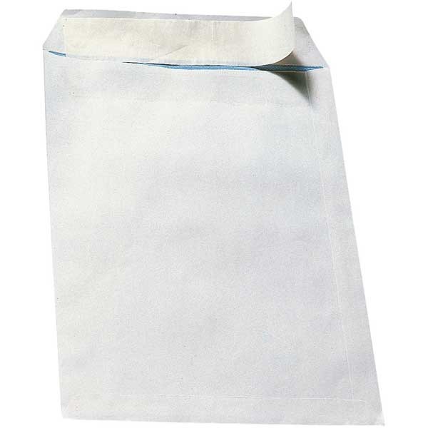 Bags 229x324mm peel and seal 90g white - box of 250