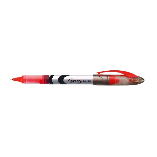 Lyreco Liquid roller with metal tip 0,5mm red