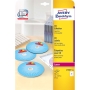 Etiketten Avery Zweckform L7760, CD/DVD, SuperSize, weiss glossy, Pk. à 50 Stk.