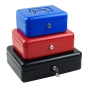 Cash box small 200x16x90mm blue