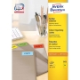 Etiquettes Zweckform 3451 70,0x37,0 mm, jaune, emb. de 2400 pcs