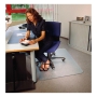 Cleartex chairmat in polycarbonate for carpet 120x150 cm