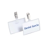 Durable 8216 Clickfold badge with clip 90x54mm - pack of 25