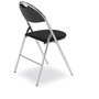 Prosedia folding chairs in chrome - set of 2