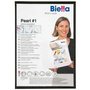 Offertmappe Biella Pearl 1 186401 A4, mit Sichttasche, schwarz