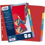 ELBA DIVIDERS CARDBOARD WITH REWRITABLE TABS 6 PARTS