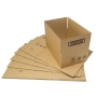 American kraft box single wave 500 x 400 x 300 - pack of 20