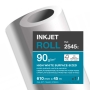 ROTOLO DI CARTA PLOTTER BRIGHT WHITE CLAIREFONTAINE 2545C 90 G/MQ 61 CM x 45 M