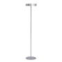 LAMPADA DA TERRA LED CELL UNILUX GRIGIO METALLIZZATO