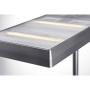 LED-Stehleuchte Hansa Maxlight, metallgrau