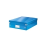 Leitz WOW 6058 Click & Store box for A4 blue