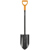 FISKARS ERGOCOMFORT SPADE POINTED SHOVEL