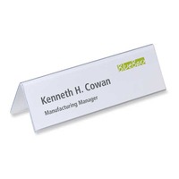 DURABLE PLACE NAME HOLDERS 210 X 61MM