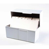 HAN 965/0/11 CARD INDEX BOX LIGHTGREY