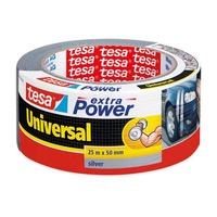 TESA EXTRA POWER DUCT 50MM X 25M SILVER