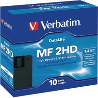 BX10 VERBATIM MF2-HD 3.5 DISKETTE HD DOS