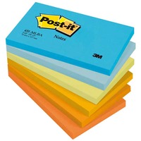 Post-it 655MLBA notes balanced colours 76x127 mm - pack of 6