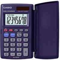 CASIO HS-8VER POCKET CALCULATOR - 8 DIGIT DISPLAY