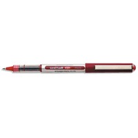 UNIBALL UB150 EYE ROLLERBALL 0.3MM LINE WIDTH - RED - BOX OF 12