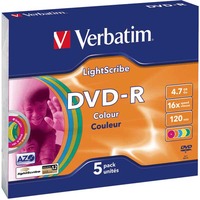 BX5 VERBATIM L/SCRIBE DVD-R 4.7GB JEWEL