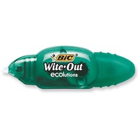 BIC WITE-OUT ECOLUTIONS MINI CORRECTION ROLLER, 5 MM X 6 M