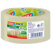 TESA ECO&STRONG PACKAGING TAPE TRANSPARENT 50MMX66M