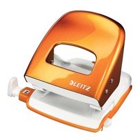 LEITZ NEXXT WOW 2-HOLE PUNCH ORANGE