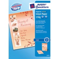 Avery 2759 inkjet mattapaperi A4 150g, 150 kpl