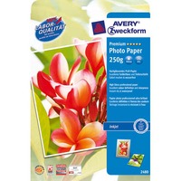 Avery 2480 inkjet kiiltävä valokuvapaperi A3 250g, 20 kpl