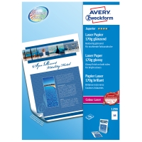 Avery Superior laser valokuvapaperi A4 170g glossy, 1 kpl=200 arkkia