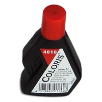 COLORIS 4010 STAMP INK BOTTLE 28ML RED