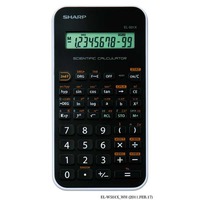 SHARP EL501XHBWH SCHOOLCALCULATOR WHITE