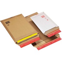 CARDBOARD LETTER BAG 235X310X30 A4 WH