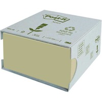 POST-IT 636RY CUBE RECYCLED  YLLW