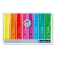 BX8 STAEDTLER 364P H/LIGHTER RAINBOW ASS