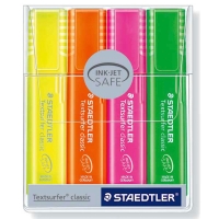 BX4 STAEDTLER 364P H/LIGHTER RAINBOW ASS