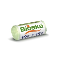 BX15 BIOSKA WASTE BAG 10L