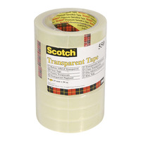 SCOTCH 550 TAPE 12MMX66M TRANSPARENT