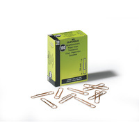 BX100 SHF PAPER CLIP 50MM COPPERED