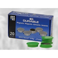 BX20 DURABLE 4752 MAGNET 21MM GREEN