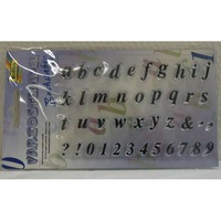 FOLIA 30103 STAMP SET SMALL LETTERS