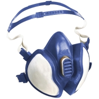 3M 4000 SERIES MAINTENANCE REUSABLE FREE HALF MASK RESPIRATOR