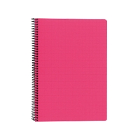 PAPERIPISTE 35842 N/BK A5 80SHT 7X7 PINK